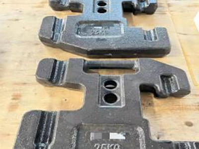 Stationary Bulldozer Counterweights